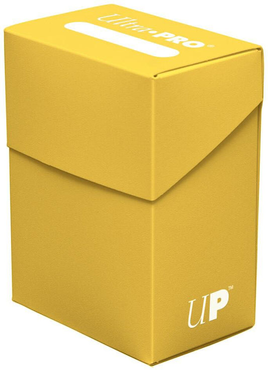 Ultrapro: Solid Deck Box - Yellow