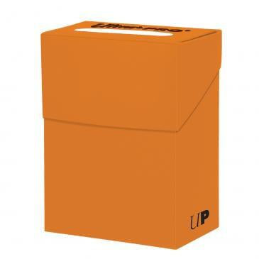 Ultrapro: Solid Deck Box - Pumpkin Orange