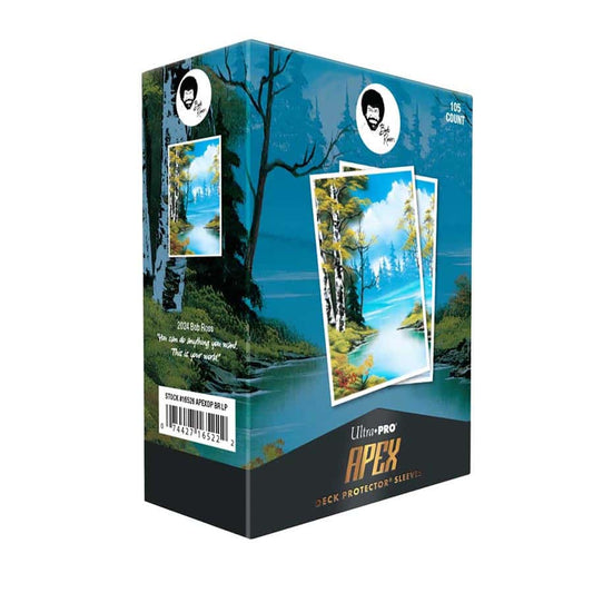 Ultrapro: Apex Standard Card Sleeves 105ct - Bob Ross Lakeside Path