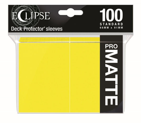 Ultrapro: Eclipse Matte - Lemon Yellow