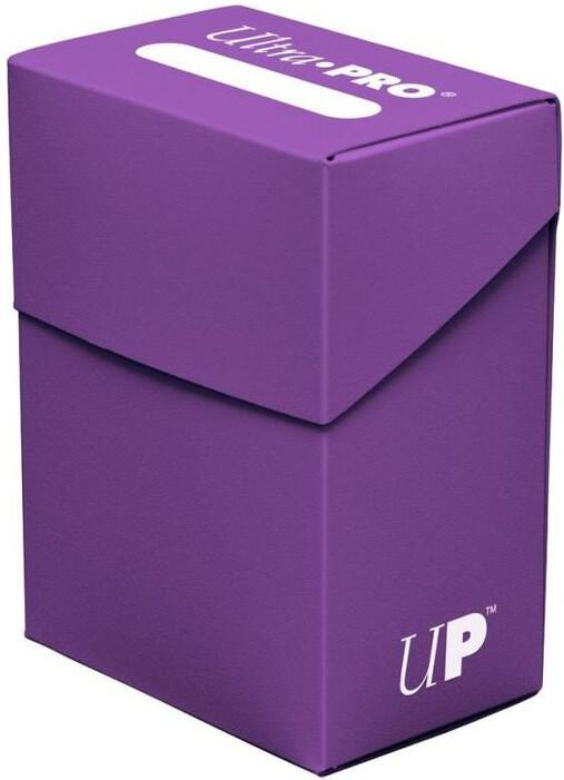Ultrapro: Solid Deck Box - Purple