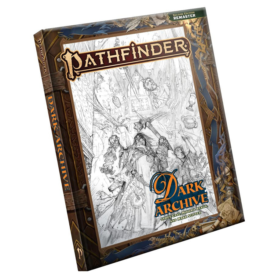Pathfinder RPG 2nd Edition: Dark Archive (Remastered) (Sketch Cover ...