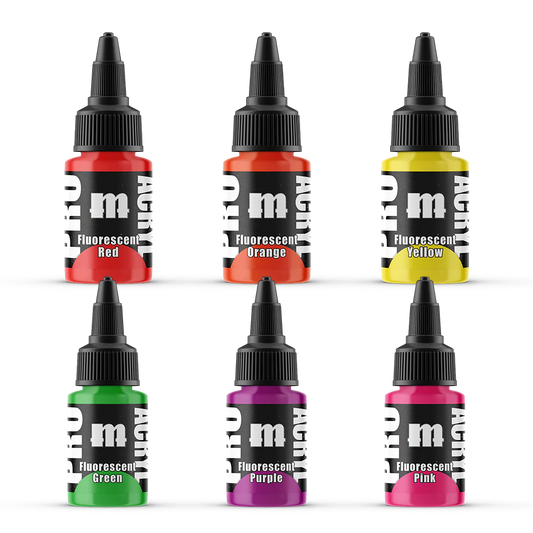 Monument Pro Acryl: Fluorescent Paint Set