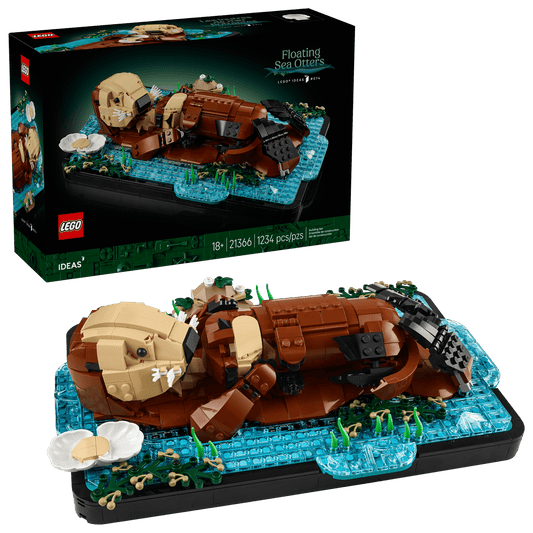 LEGO: Floating Sea Otters
