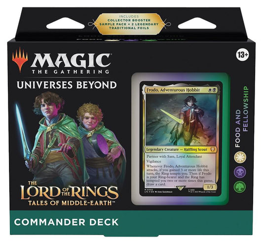 Magic The Gathering: Lord of the Rings - Commander Deck- Food and Fellowship