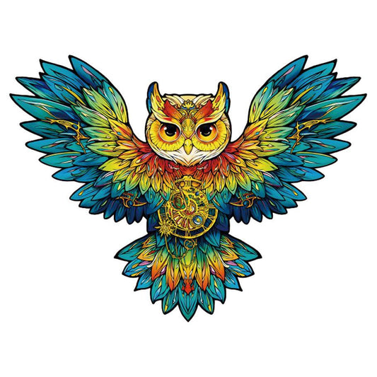 Puzzle: Wooden: Owl 200 piece