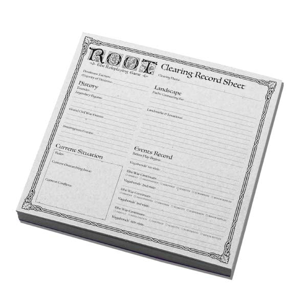 ROOT - GM Accessory Pack (GM Screen and Campaign Notepads)