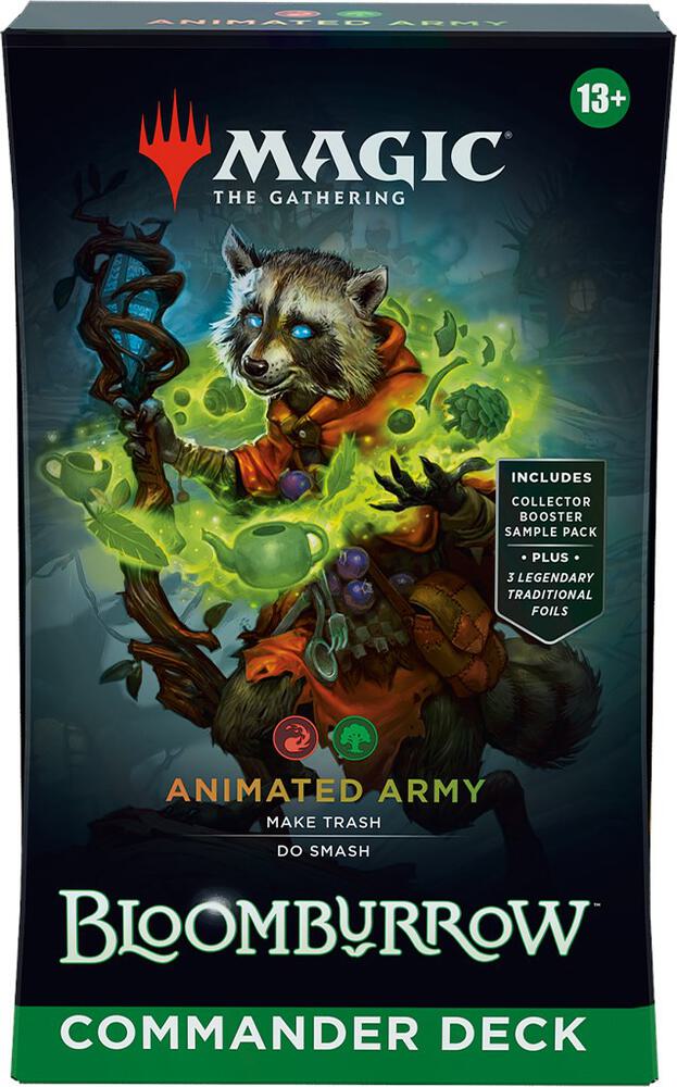 Magic the Gathering: Bloomburrow Commander Deck - Animated Army