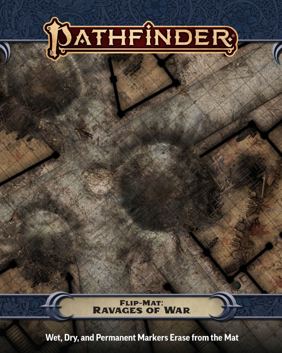 Pathfinder 2E: Ravages of War Flip Mat