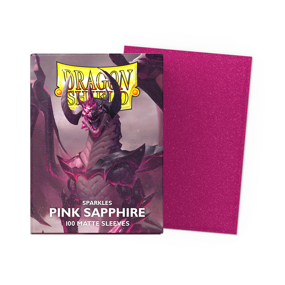 Dragon Shield: Sparkles - Pink Sapphire