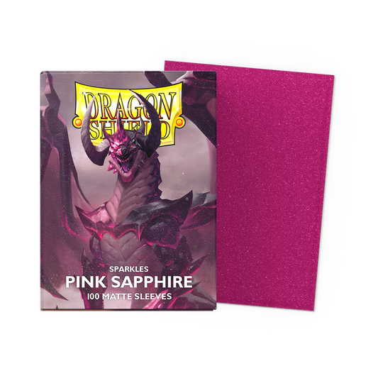 Dragon Shield: Sparkles - Pink Sapphire