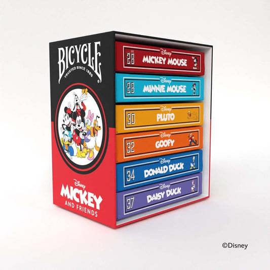 Bicycle Playing Cards: Mickey and Friends 6-Deck Box Set