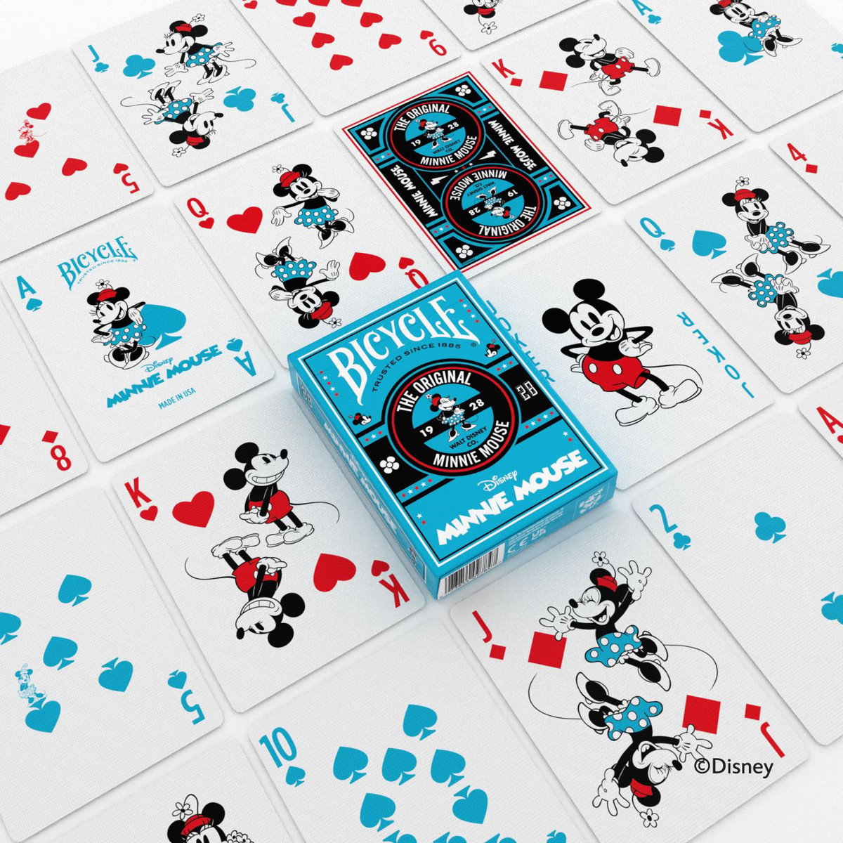 Bicycle Playing Cards: Minnie Mouse