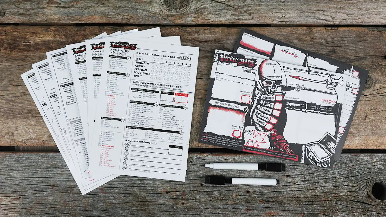 Pirate Borg RPG: Starter Set