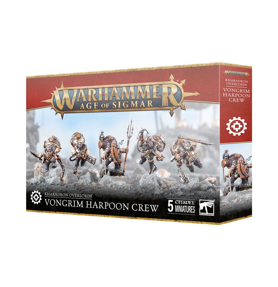 Warhammer AOS: Kharadron Overlords - Vongrim Harpoon Crew