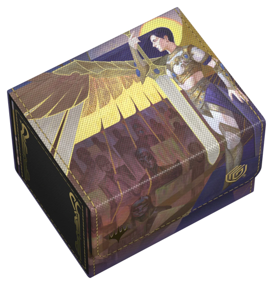 Ultimate Guard Deck Box: Magic the Gathering - Secrets of Strixhaven - Akroma’s Will - Sidewinder 100+ Xenoskin