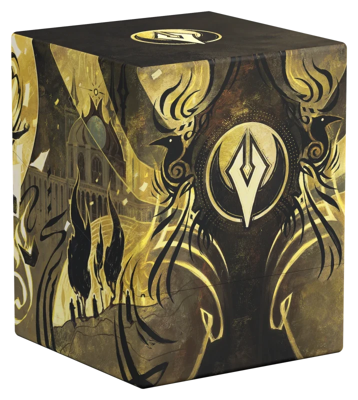 Ultimate Guard Deck Box: Magic the Gathering - Secrets of Strixhaven - Lorehold - Boulder 100+
