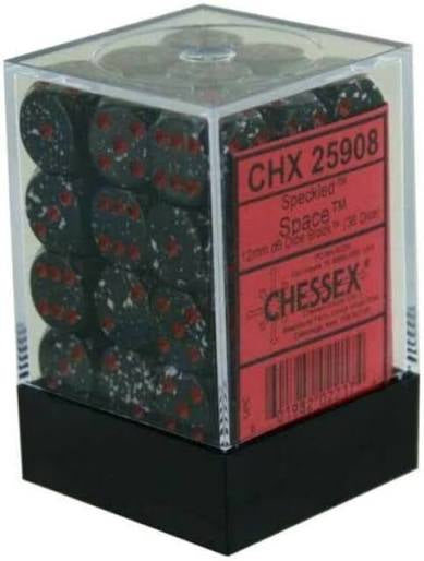 Chessex 12mm d6 block - Speckled Space