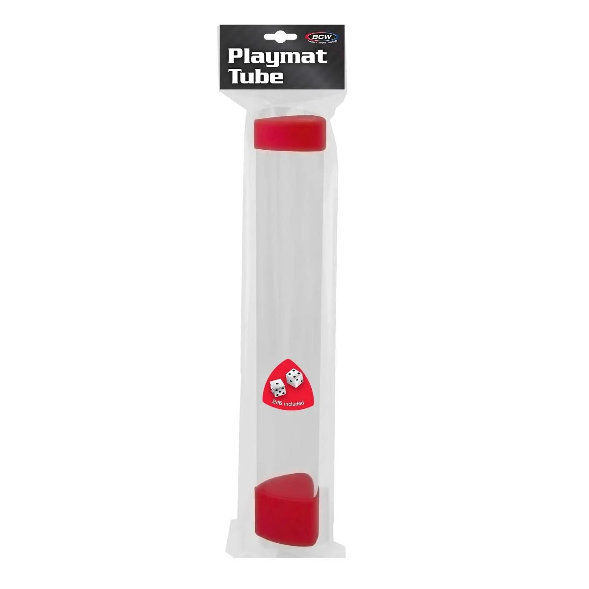 BCW: Playmat Tube - Red