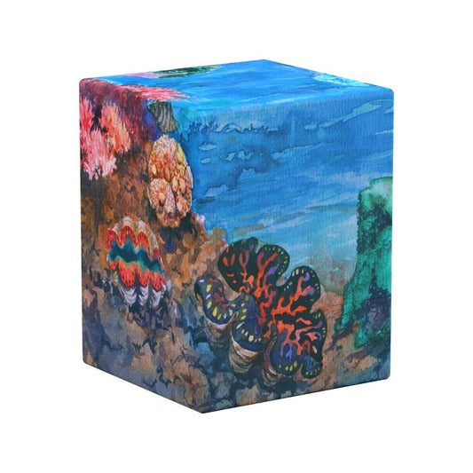 Ultimate Guard Deck Box: Floral Places - Seablue Hush - Boulder 100+
