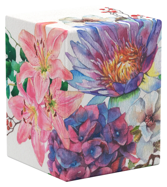 Ultimate Guard Deck Box: Floral Places - Lotus Bloom - Boulder 100+