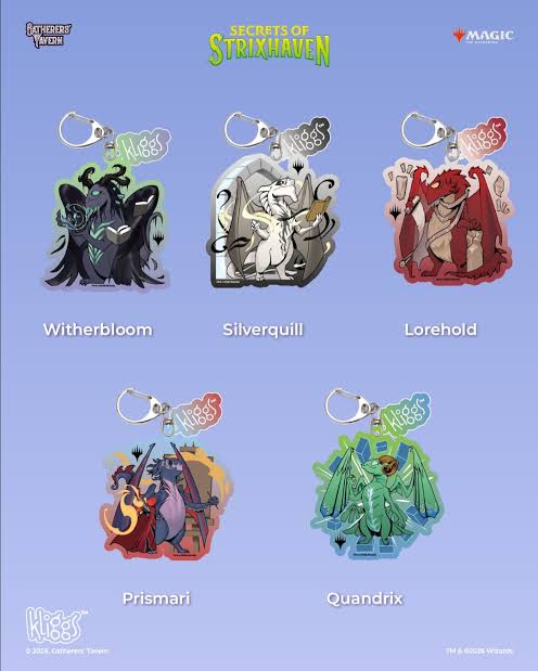 MTG Secrets of Strixhaven Kliggs Keychain - Witherbloom