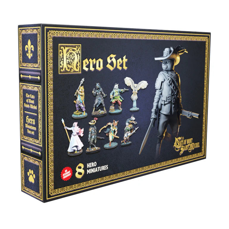 The Cats of Mont Saint-Michel: Hero Miniature Set