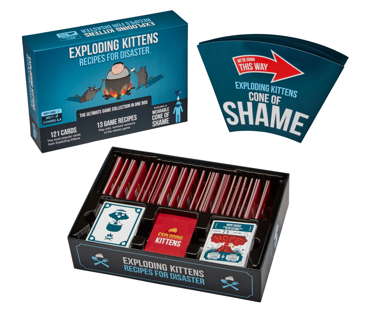 Exploding kittens - Recipes for Disaster