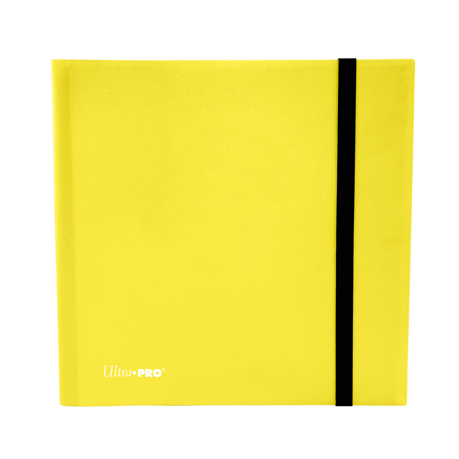 Ultrapro: Eclipse - Binder (12pocket) - Lemon Yellow
