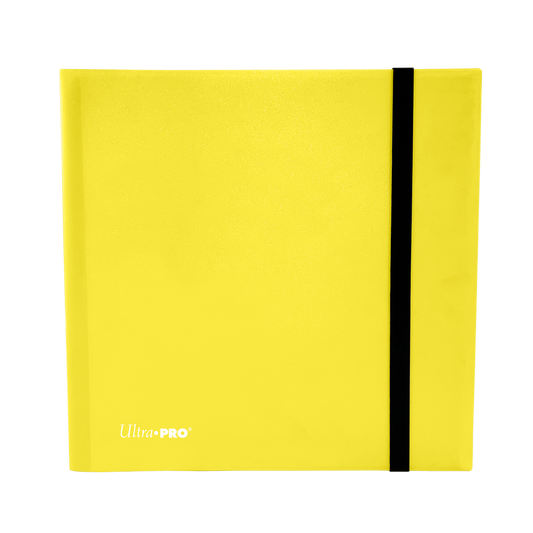 Ultrapro: Eclipse - Binder (12pocket) - Lemon Yellow