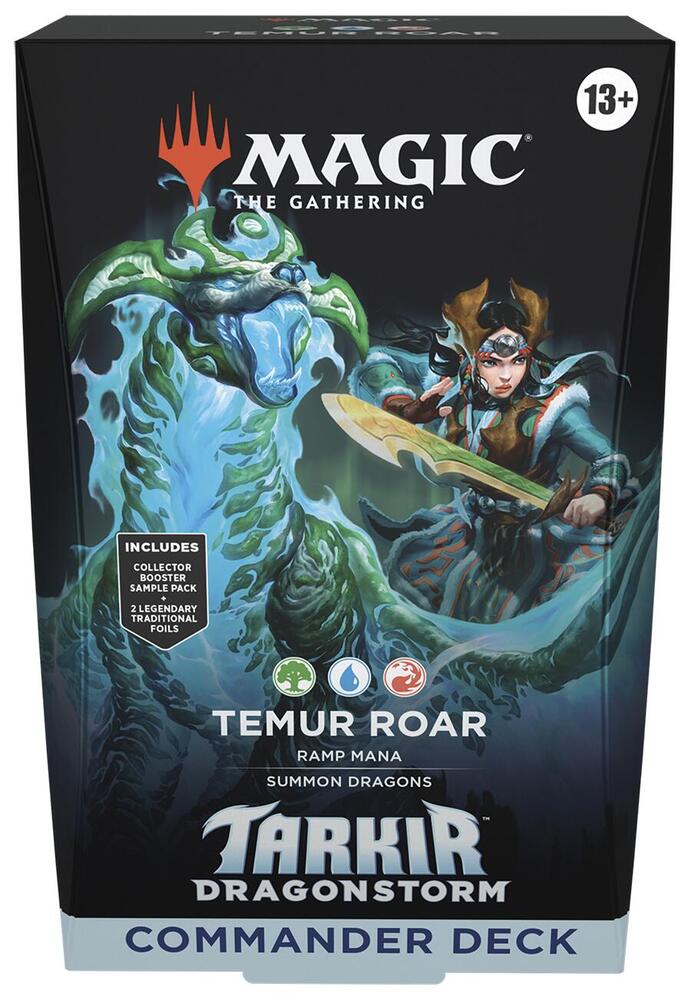 Magic: The Gathering- Tarkir: Dragonstorm Commander - Temur Roar