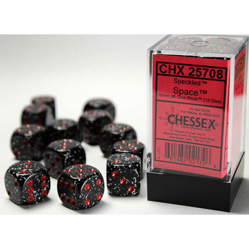 Chessex: 16mm Speckled Space Dice Block