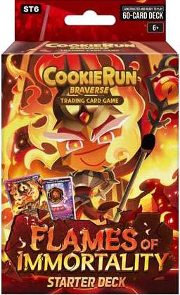 CookieRun Braverse TCG: Flames of Immortality Red Legendary Starter Deck