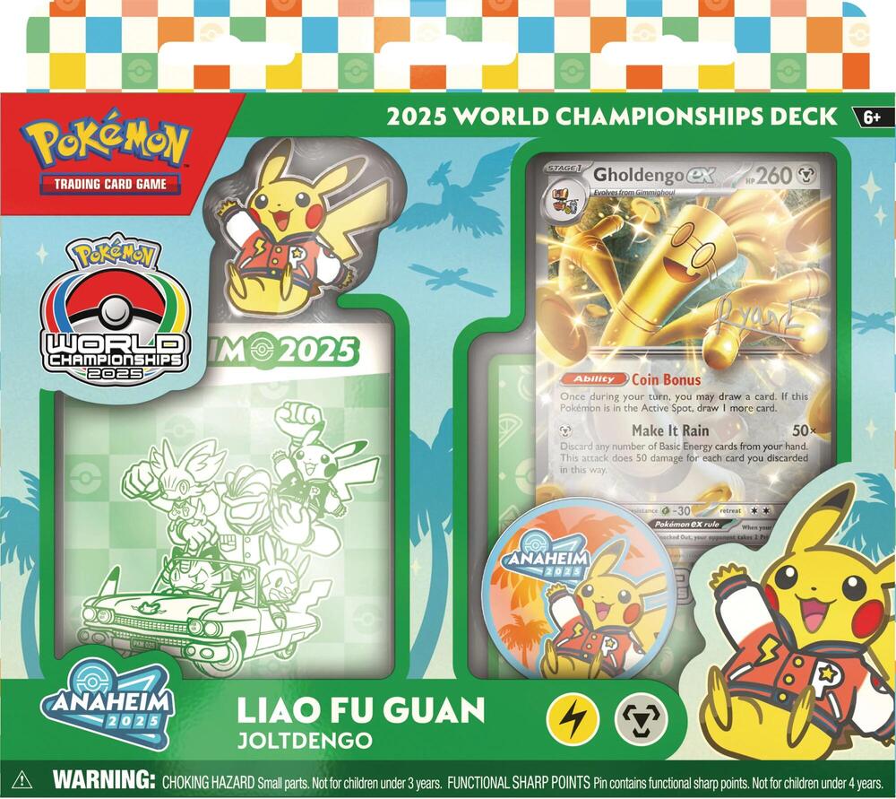 Pokemon: 2025 World Championships Deck