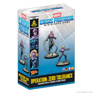 Operation: Zero Tolerance Character and Crisis Card Pack - Marvel: Crisis Protoco