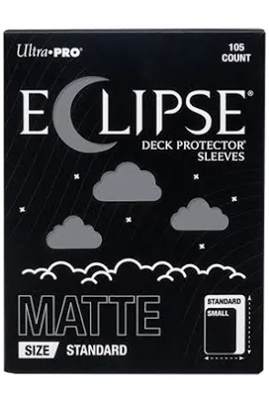 Ultrapro Eclipse Sleeves 105ct. - Smoke Grey