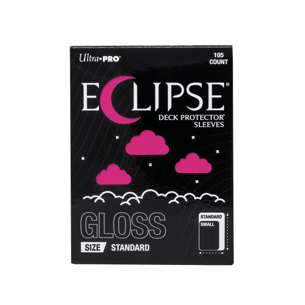Ultrapro Eclipse Sleeves 105ct. - Hot Pink