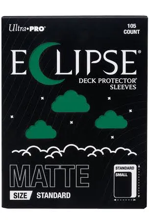 Ultrapro Eclipse Sleeves 105ct. - Forest Green