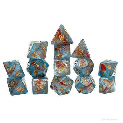 Dungeons and Dragons: Adventure Dice - Cleric: Light Blue, Red