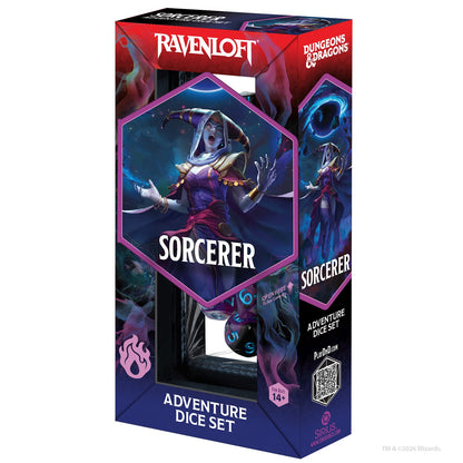 Dungeons and Dragons: Adventure Dice - Sorcerer: Purple