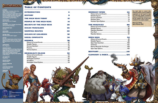 Pathfinder 2e- Lost Omens High Seas SE