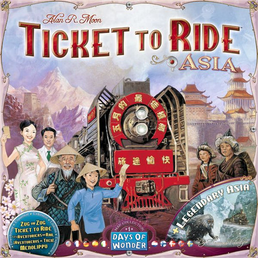 Ticket to Ride: Asia Map Collection 1