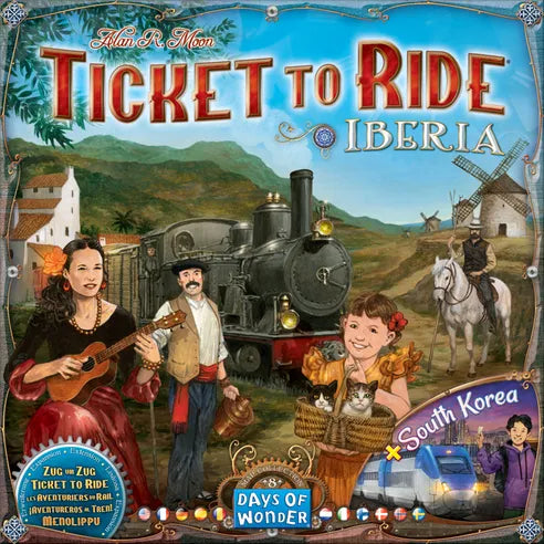 Ticket to Ride: Iberia & South Korea Map Collection 8