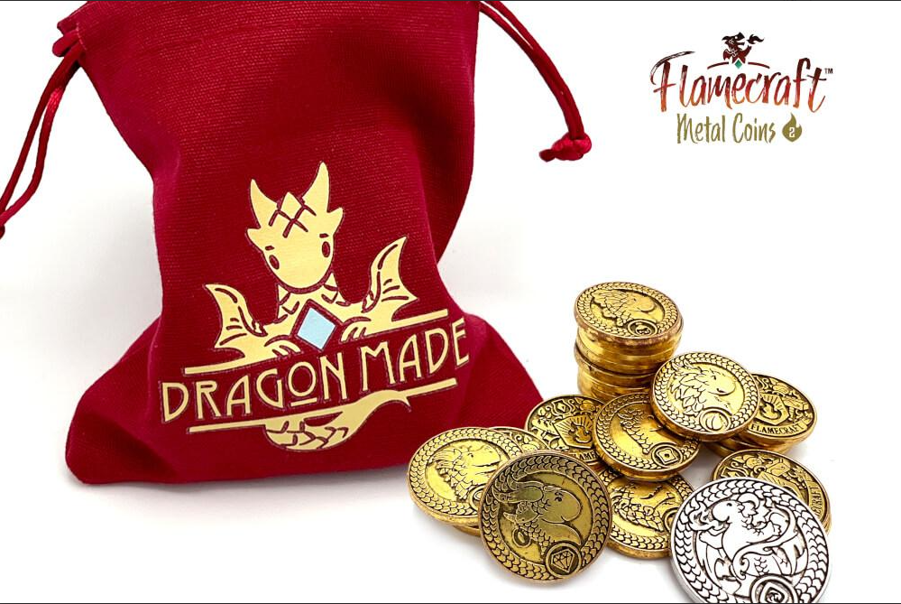 Flamecraft Deluxe Metal Coins