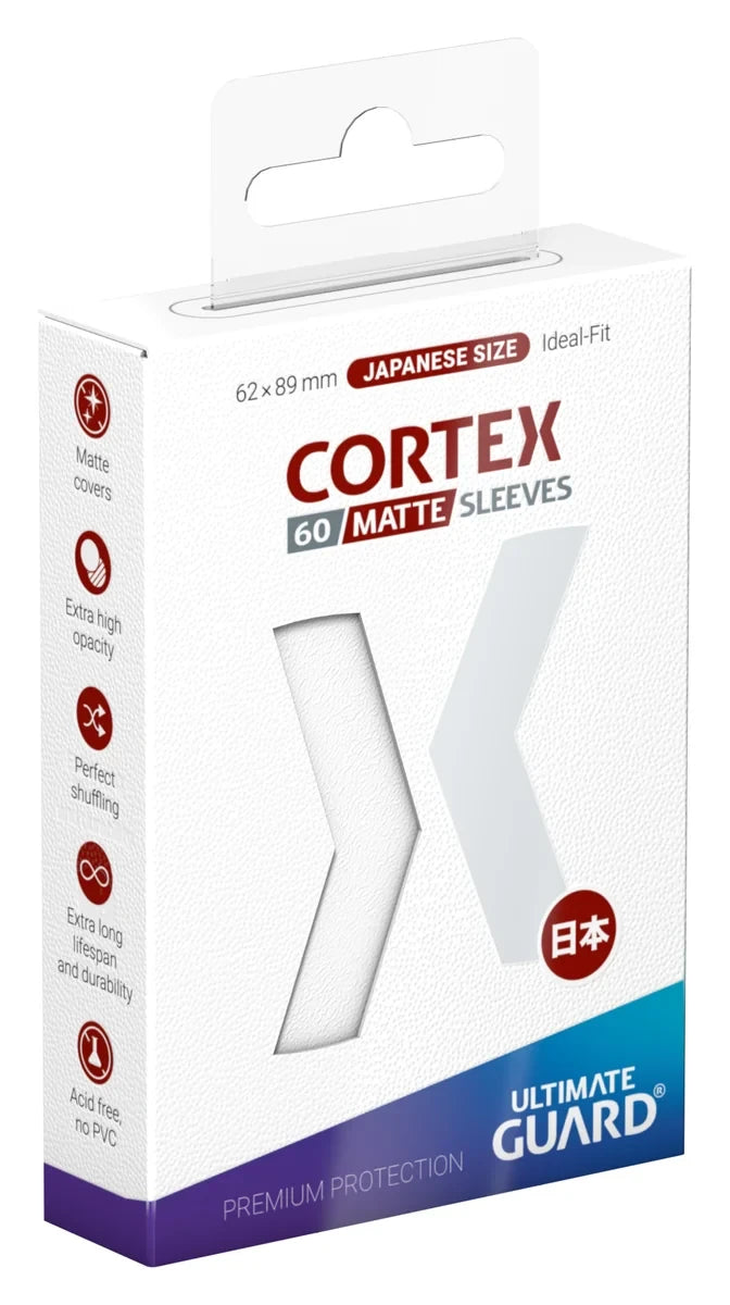 CORTEX SLEEVES MATTE JAPANESE SIZE (60) - WHITE