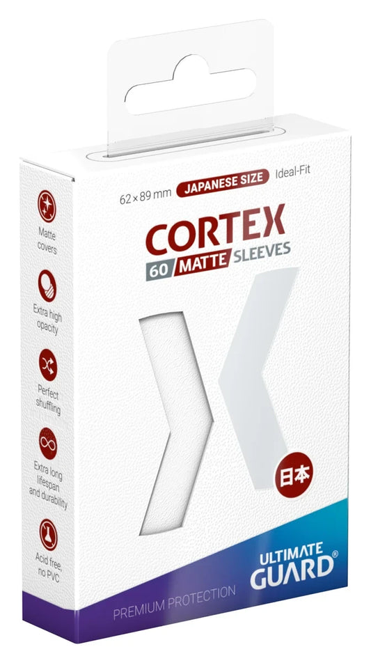 CORTEX SLEEVES MATTE JAPANESE SIZE (60) - WHITE