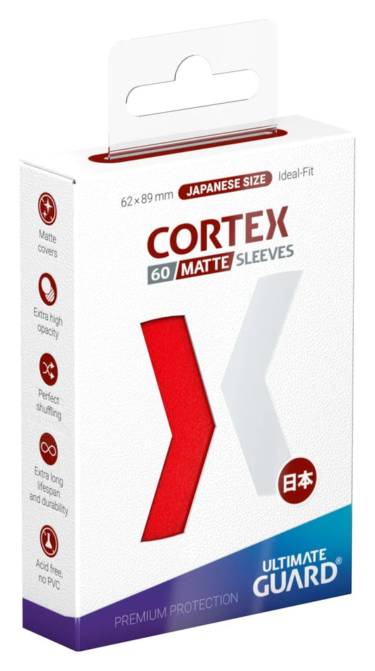 CORTEX SLEEVES MATTE JAPANESE SIZE (60) - RED