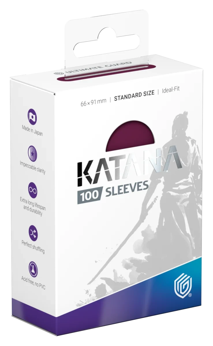 KATANA SLEEVES STANDARD SIZE (100) - RADIANT PLUM