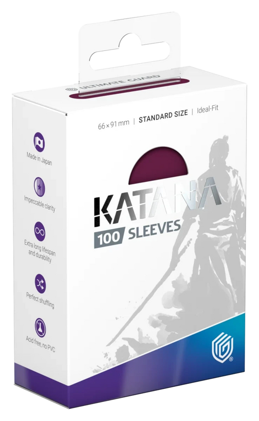 KATANA SLEEVES STANDARD SIZE (100) - RADIANT PLUM