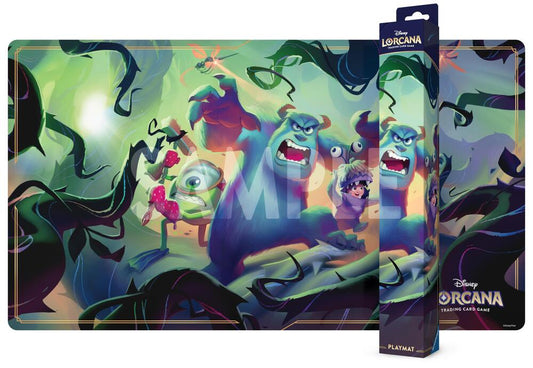 Disney Lorcana TCG: Playmat - Mike Wazowski, Sulley, and Boo